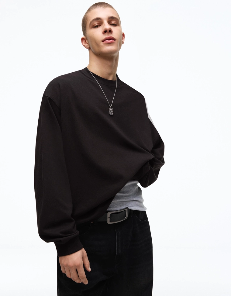 Футболка с длинными рукавами