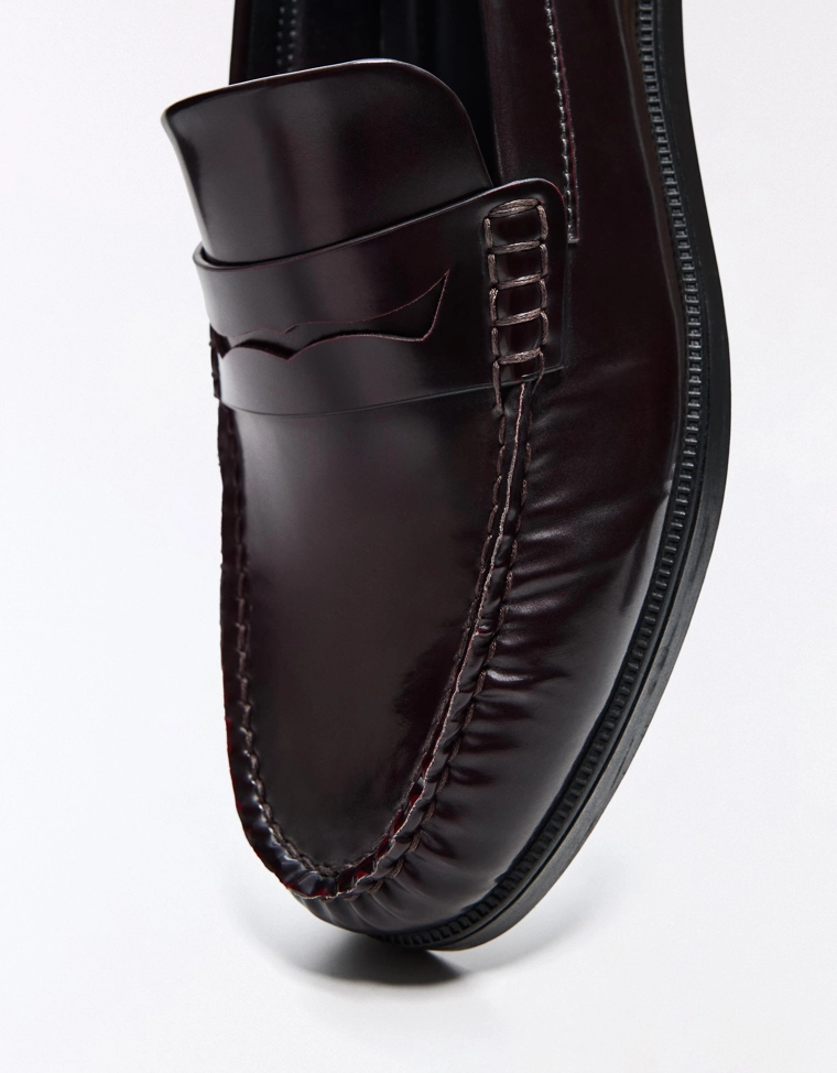 Мокасины со сборками