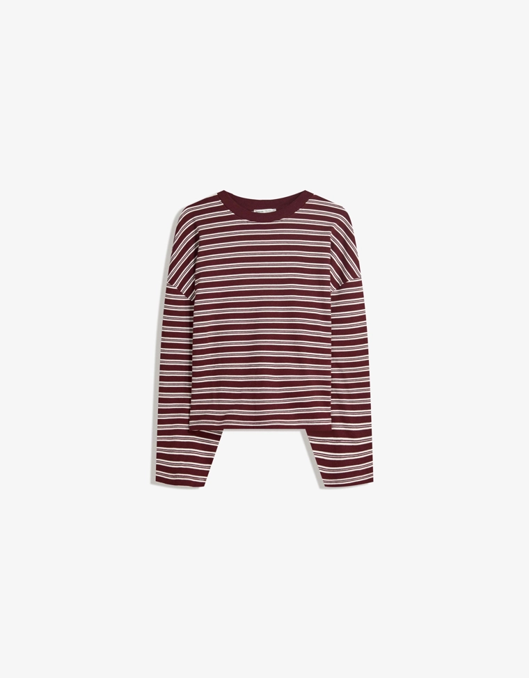 Лонгслив с принтом