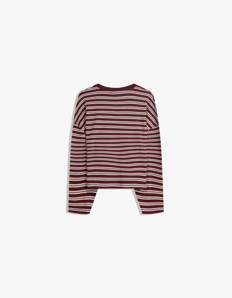 Лонгслив с принтом