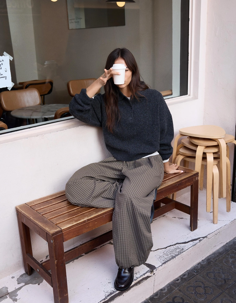 Брюки-блумеры из поплина