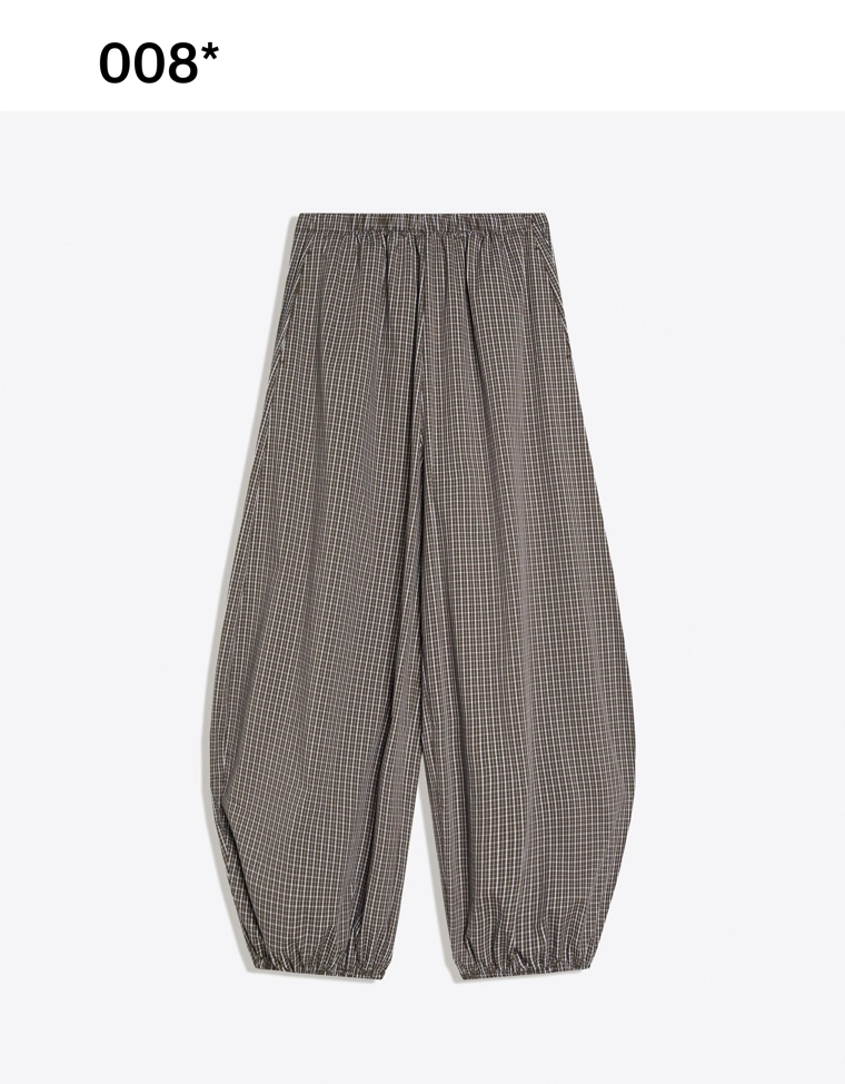 Брюки-блумеры из поплина