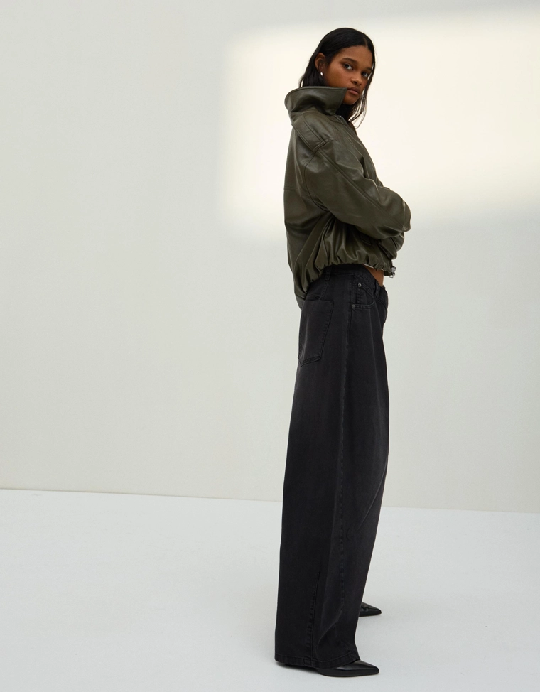 Брюки лодочка