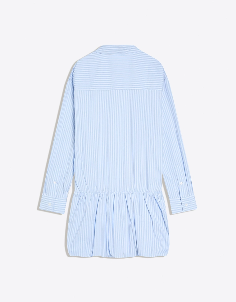 Платье-рубашка мини-баллон