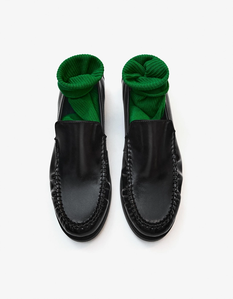 Мокасины со сборками