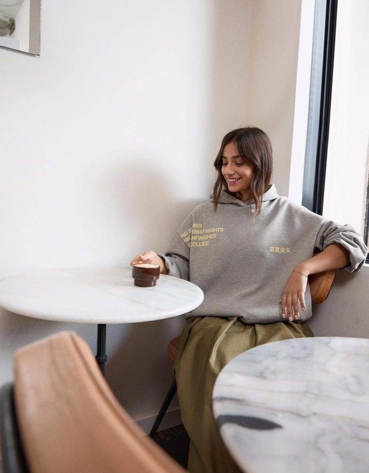 Худи с принтом