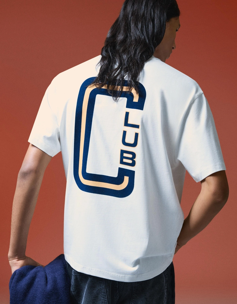 Футболка с коротким рукавом и принтом