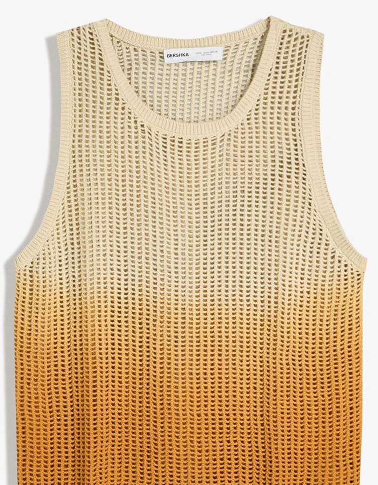 Трикотажный жилет