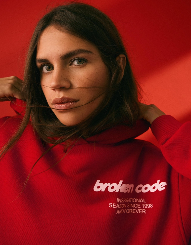 Худи с принтом