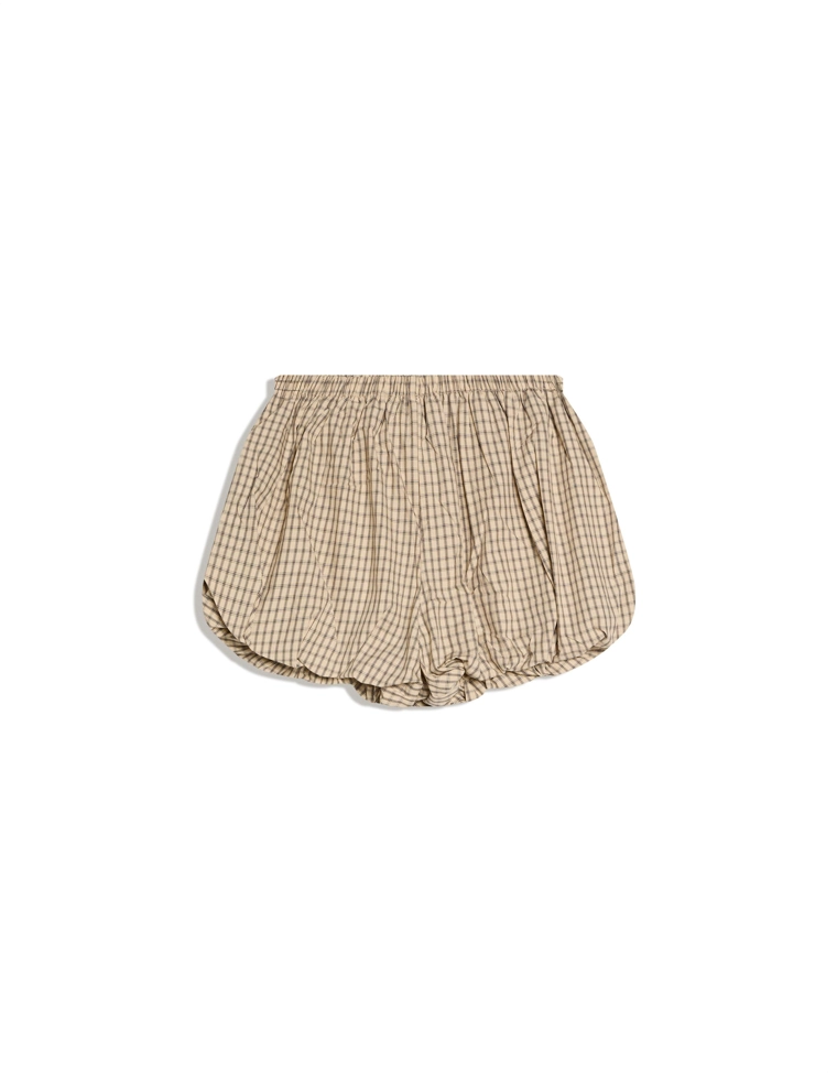 Юбка-шорты «баллон» с принтом