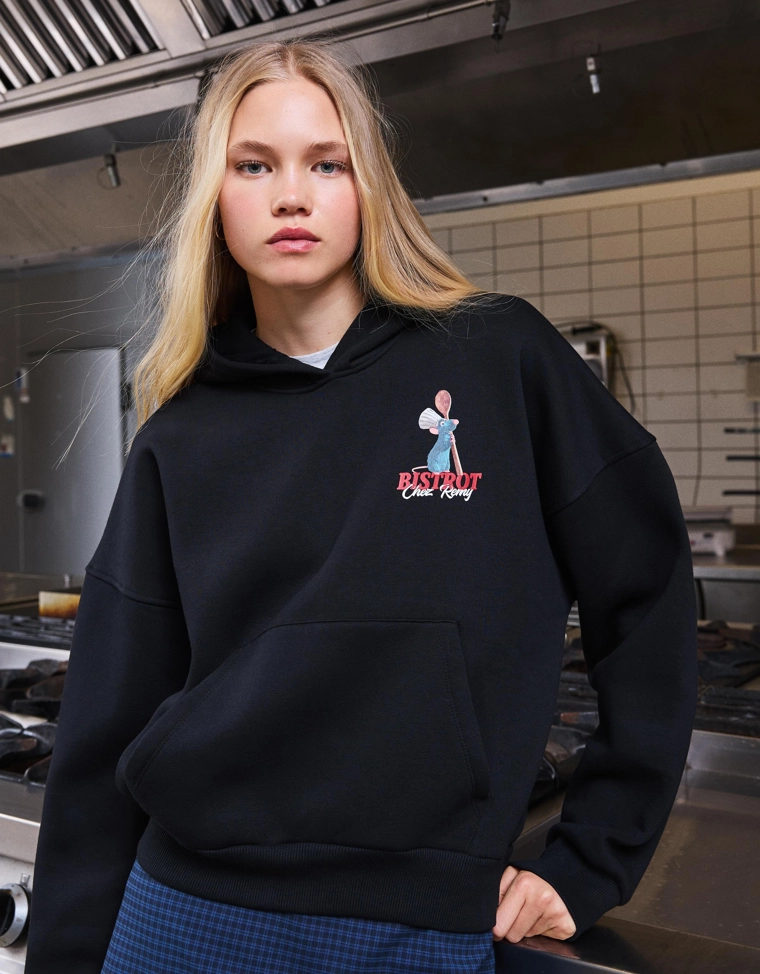 Худи «Рататуй» с капюшоном и принтом