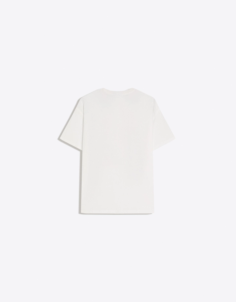 Футболка оверсайз Jennie Ruby с короткими рукавами и принтом