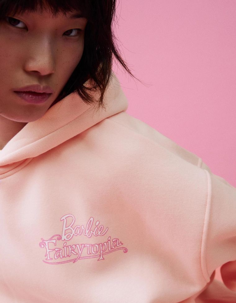 Худи Bibble с капюшоном и принтом