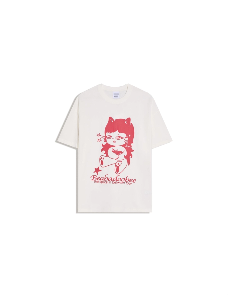 Футболка с короткими рукавами и принтом Beabadoobee
