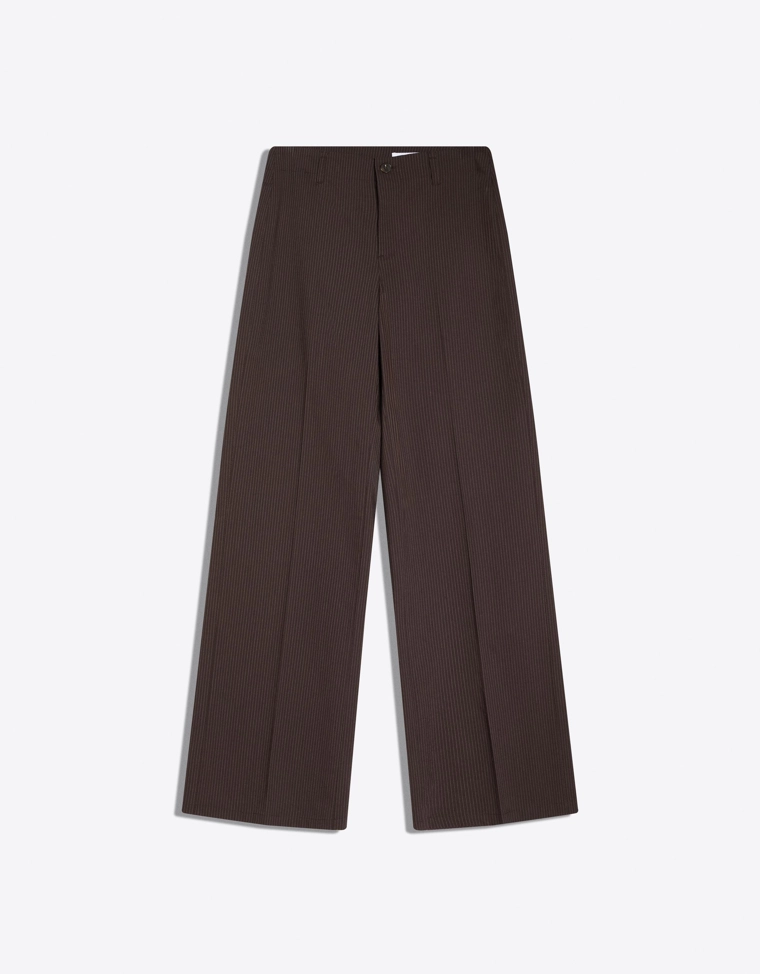 Брюки с широкими штанинами