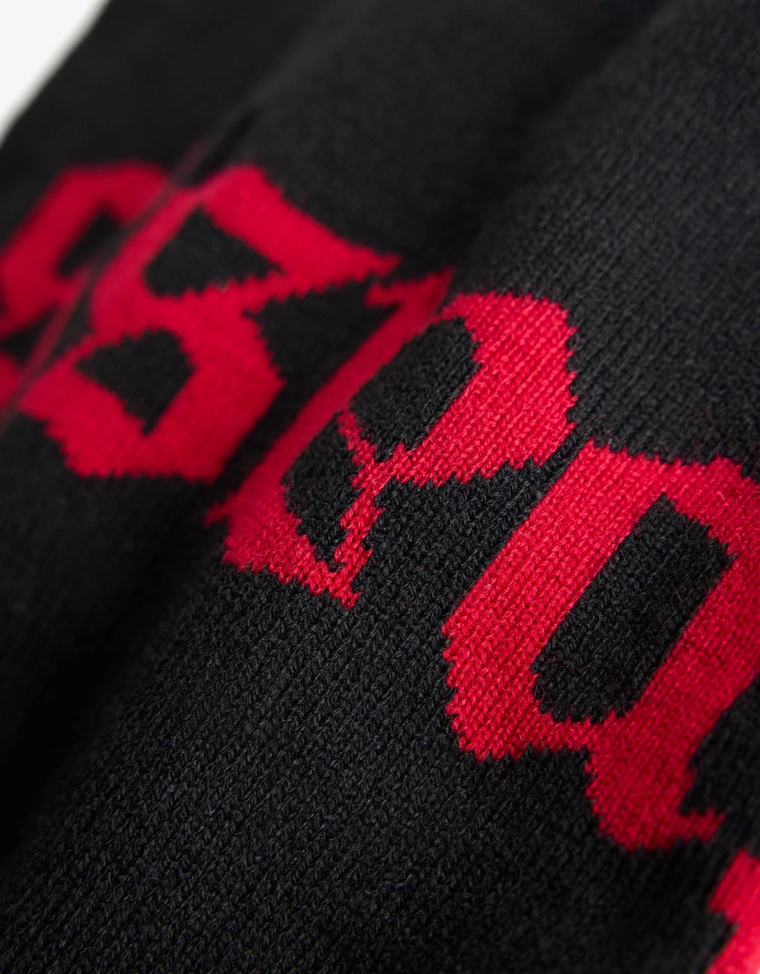 Шапка с принтом