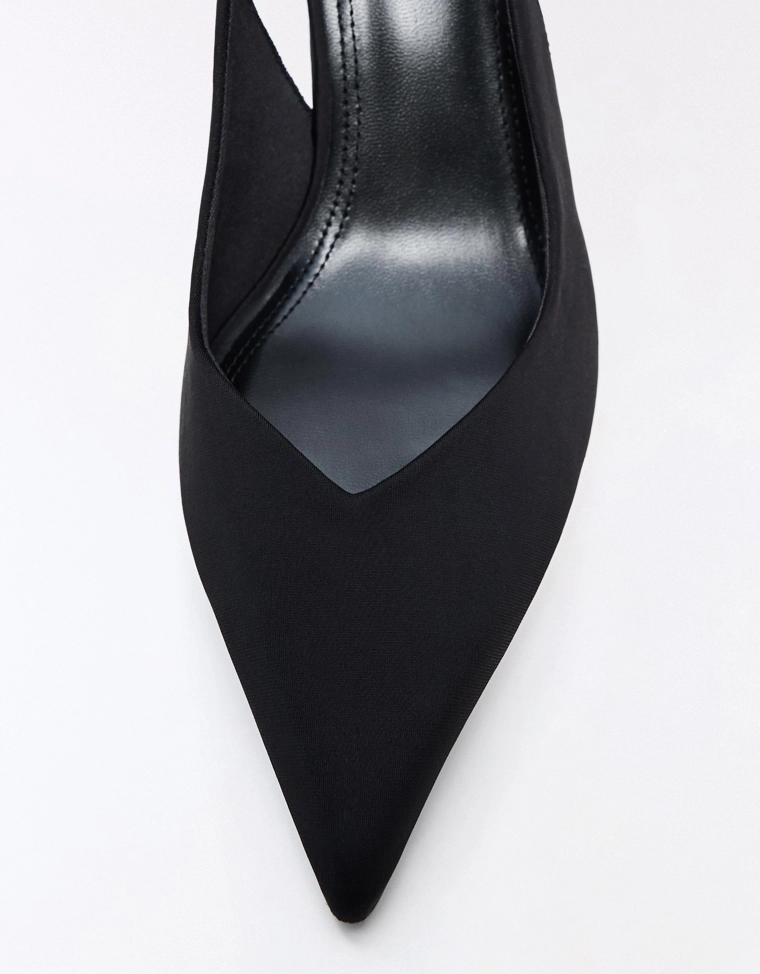 Туфли с открытой пяткой