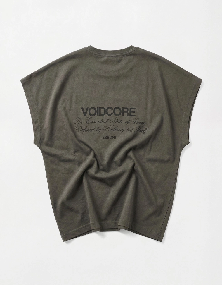 Майка оверсайз с принтом