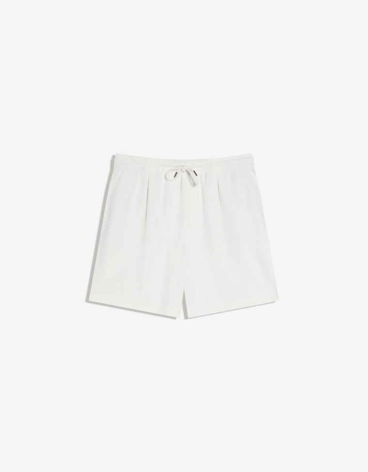 Шорты из мягкой ткани с рельефной текстурой