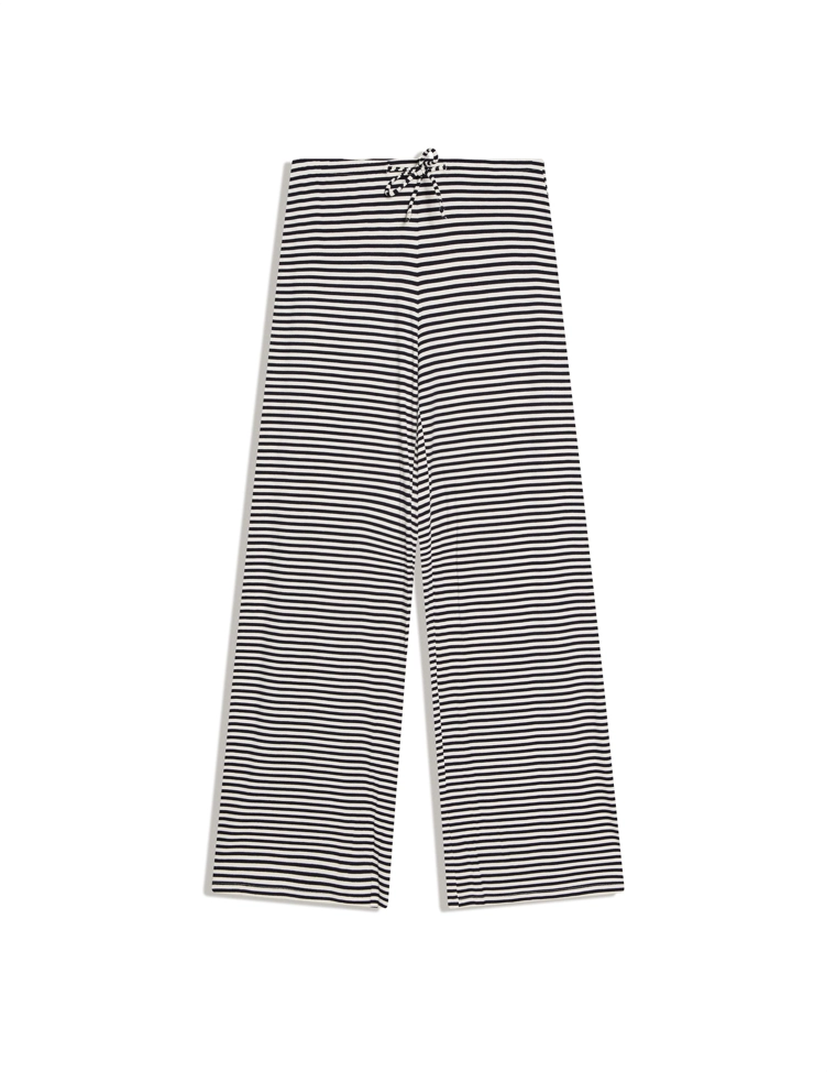 Брюки прямого кроя с принтом