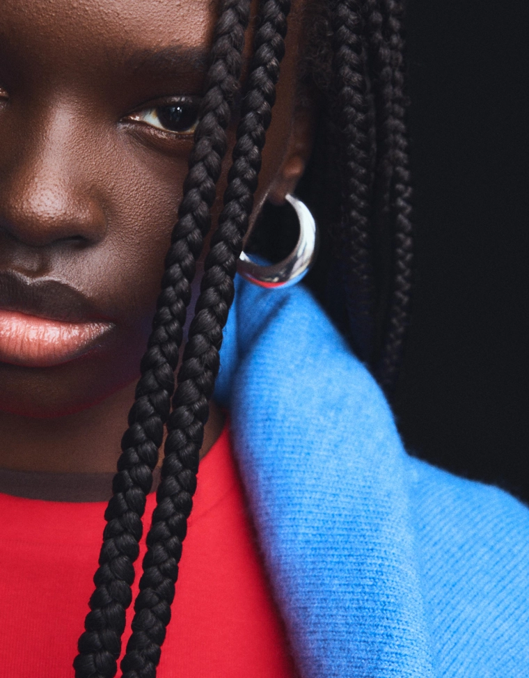 Набор из 3 пар серег-колец