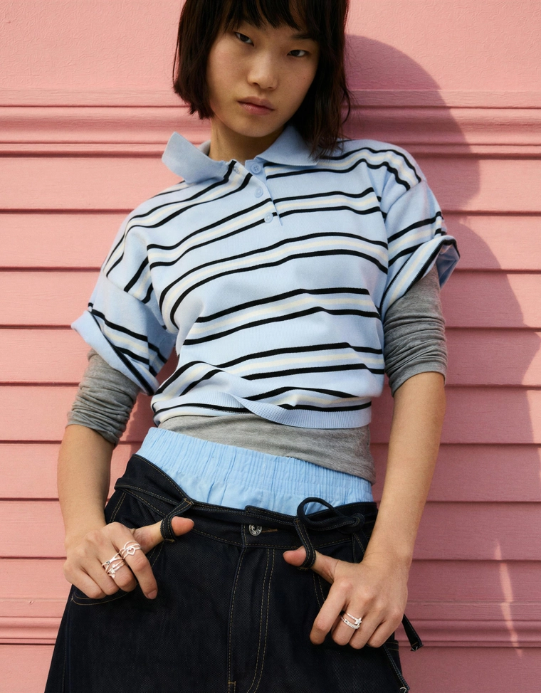 Набор из девяти тонких колец