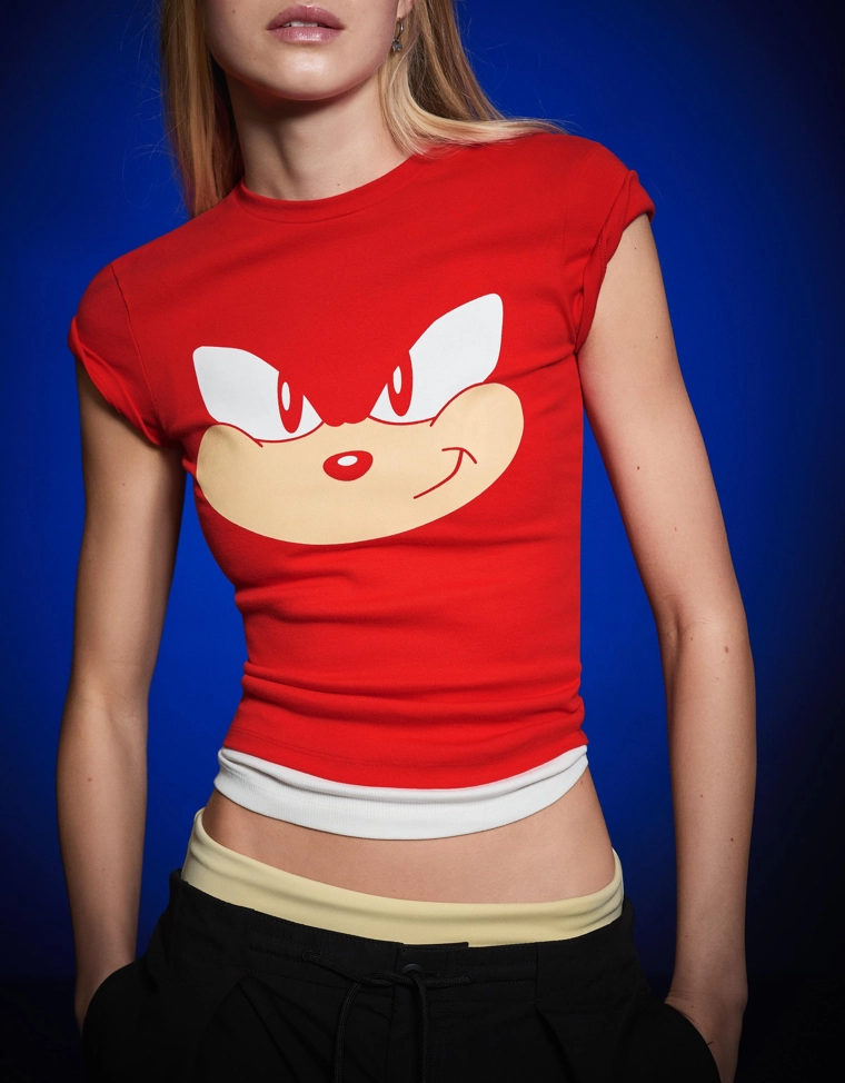 Футболка с короткими рукавами Sonic