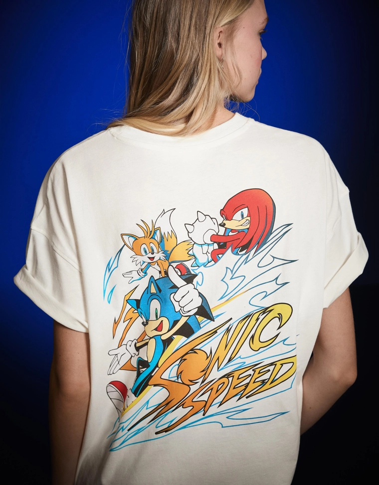 Футболка оверсайз Sonic