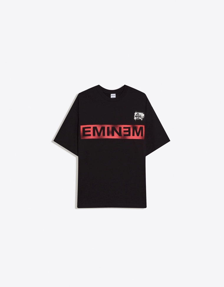 Футболка с короткими рукавами и принтом Eminem