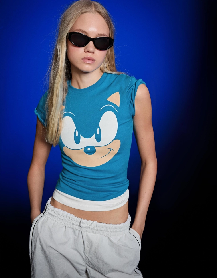 Футболка Sonic с короткими рукавами Sonic