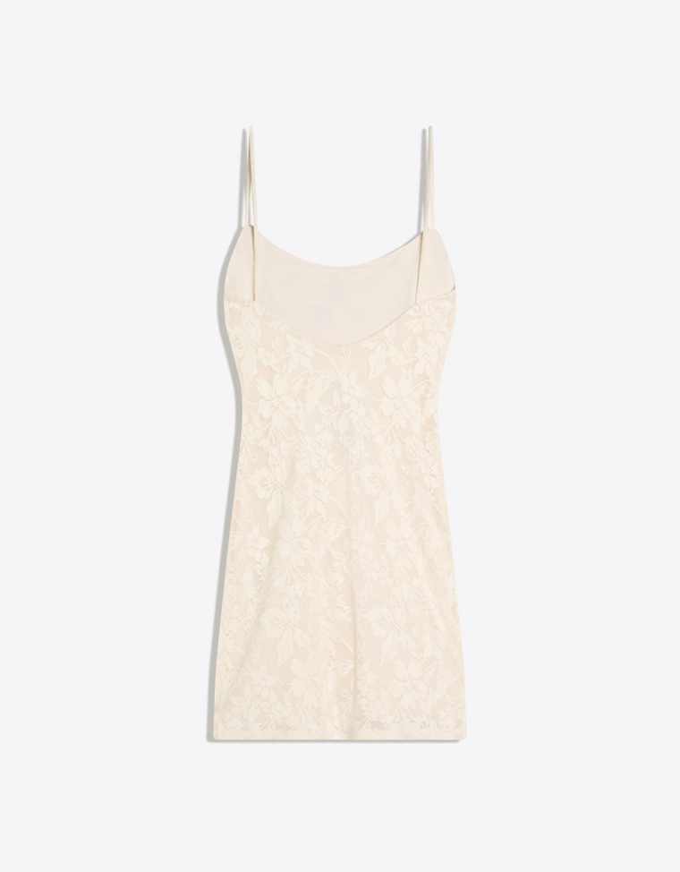 Мини-платье в стиле рустик