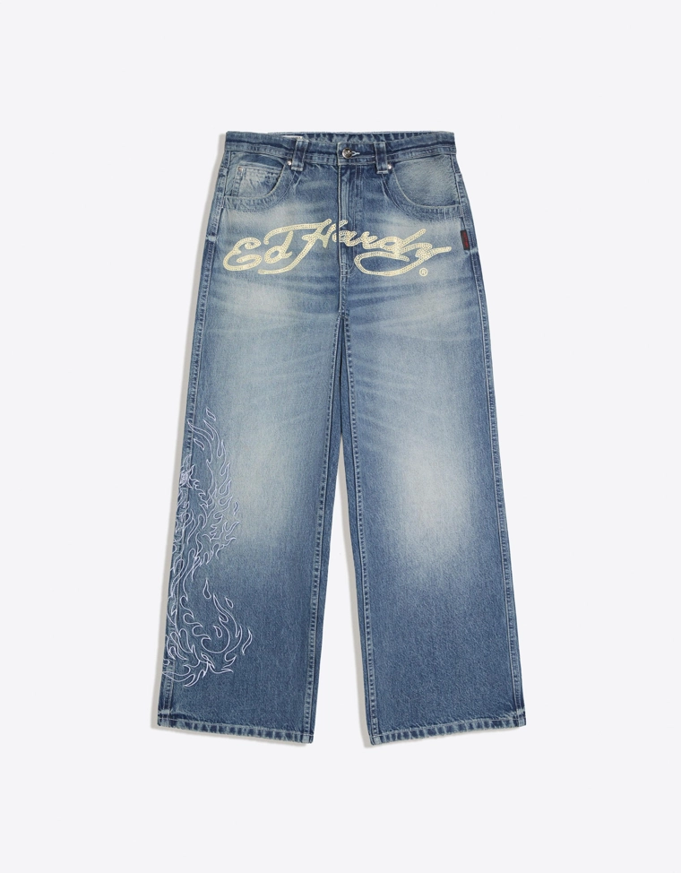 Джинсы ED HARDY X BERSHKA