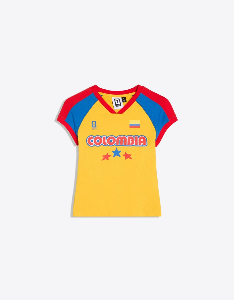 Футболка с V-образным вырезом Colombia FIFA WORLD CUP™
