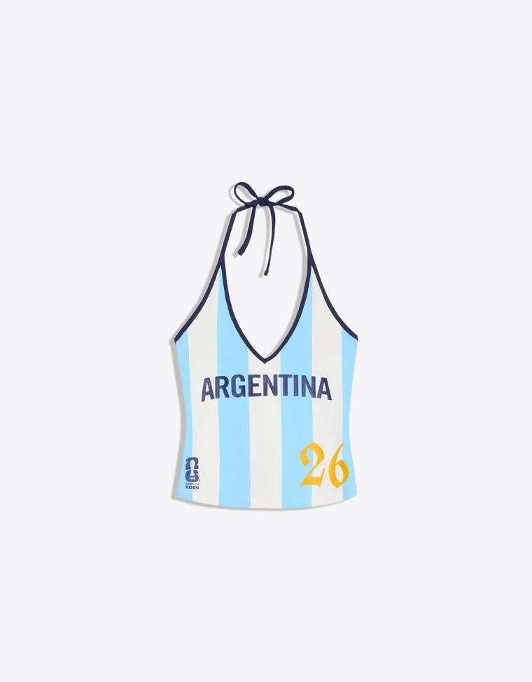Топ с горловиной халтер Argentina FIFA WORLD CUP™