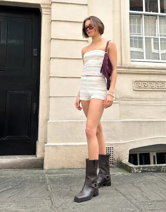 Кружевной топ-бандо