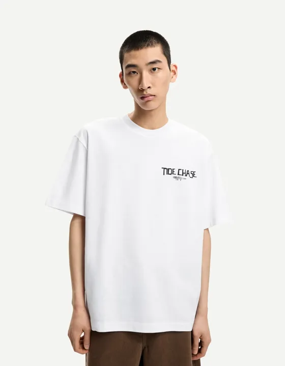 Футболка с принтом