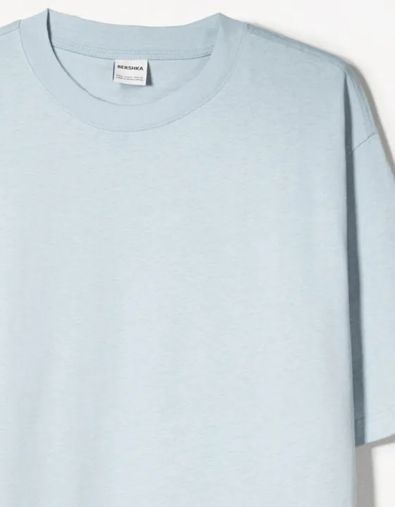 Футболка оверсайз из плотного хлопка