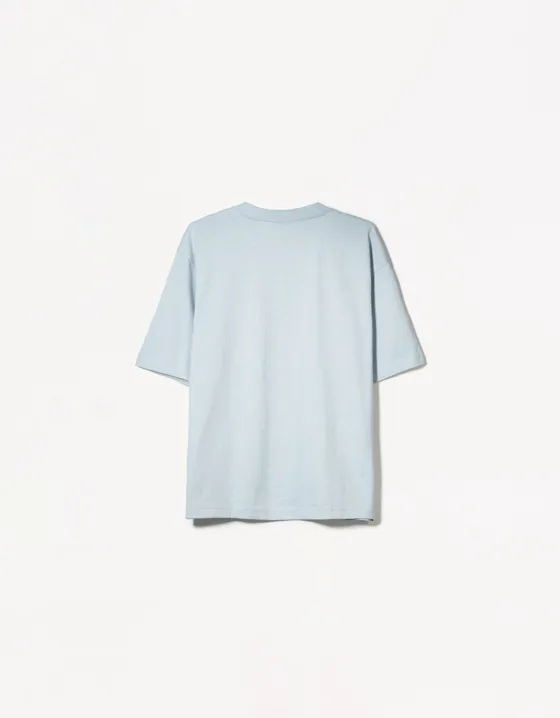 Футболка оверсайз из плотного хлопка