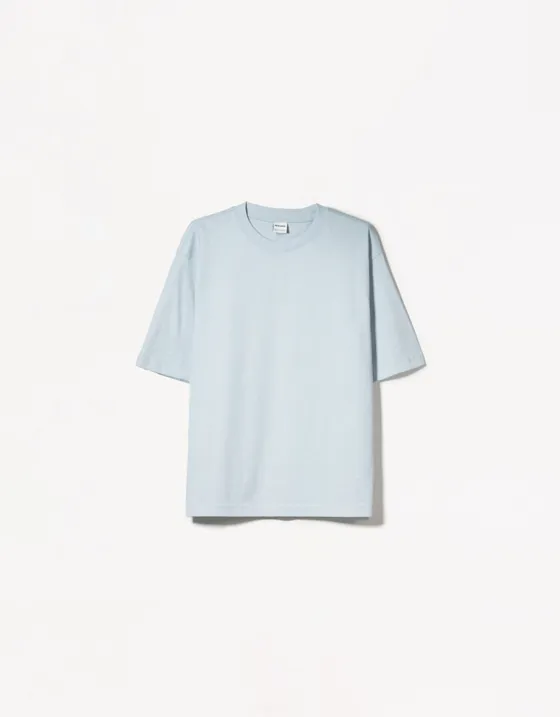 Футболка оверсайз из плотного хлопка