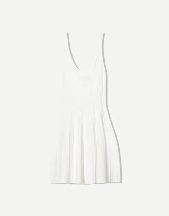 Мини-платье на бретелях