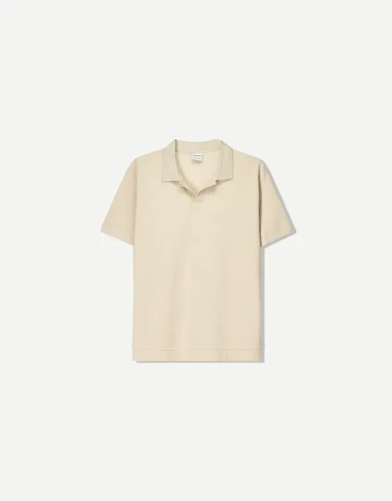 Поло из рельефной ткани