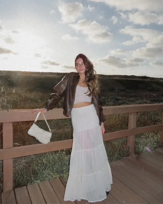 Куртка оверсайз из искусственной кожи