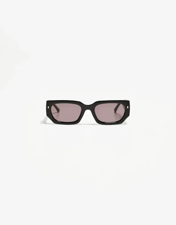 Солнцезащитные очки в шестигранной оправе