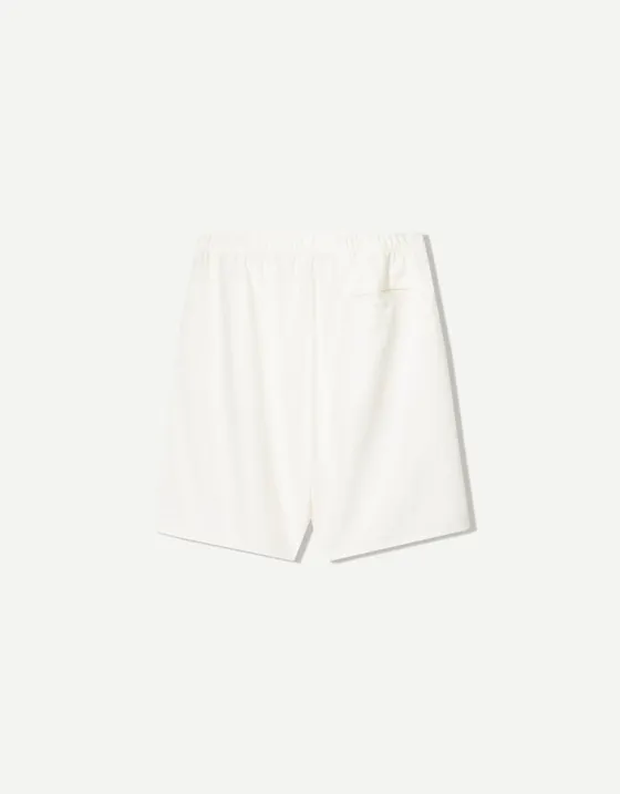 Шорты-джоггеры свободного кроя из смесового льна