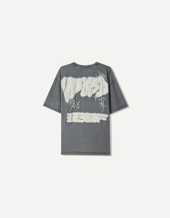 Футболка с принтом