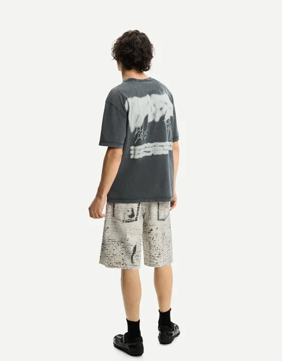 Футболка с принтом