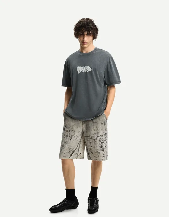 Футболка с принтом