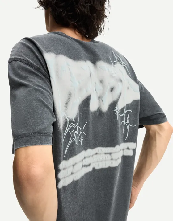 Футболка с принтом