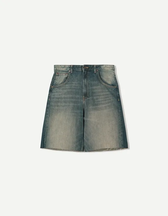 Шорты объемного свободного кроя