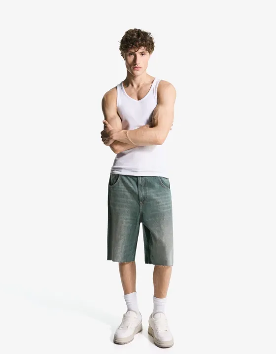 Шорты объемного свободного кроя